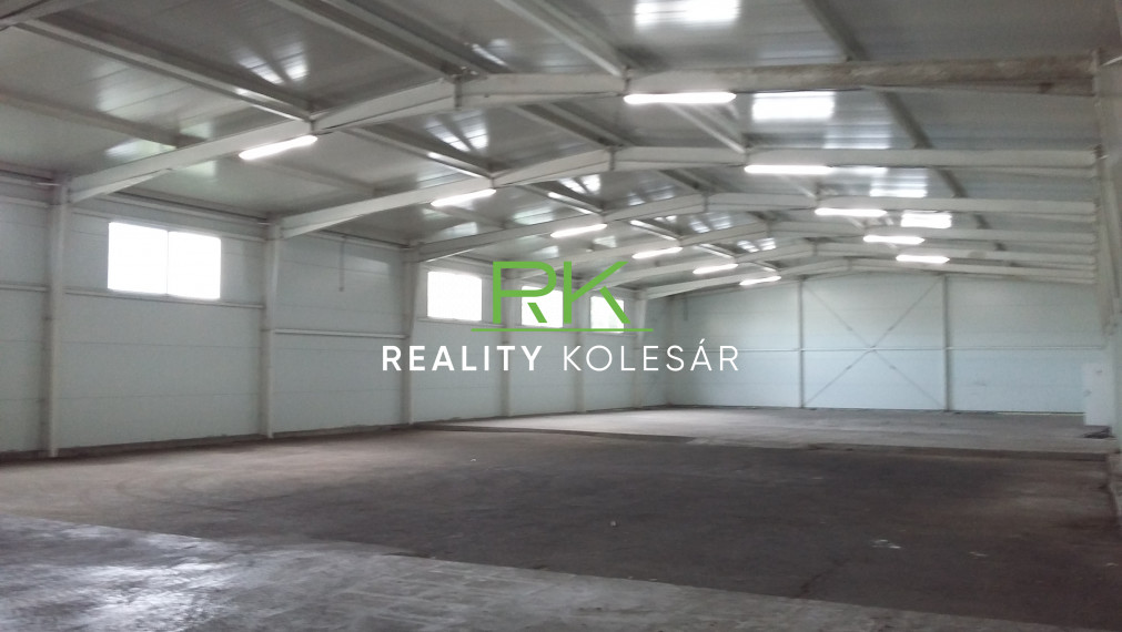 Reality Kolesár má skladový priestor Juh - Jazero  941 m2