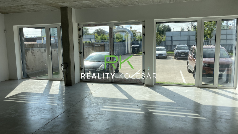 RealityKolesár prenajíma obchodný priestor Jarmočná 130 m2