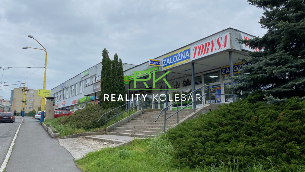 RealityKolesár prenajíma priestor 389 m2 v OC Torysa Jaltská Furča.