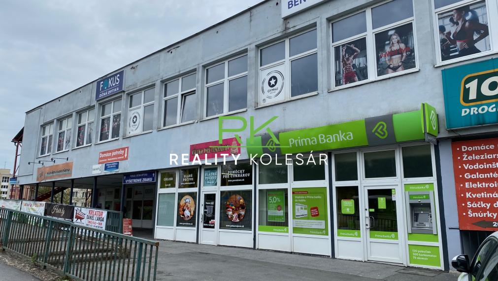 RealityKolesár prenajíma priestor 389 m2 v OC Torysa Jaltská Furča.