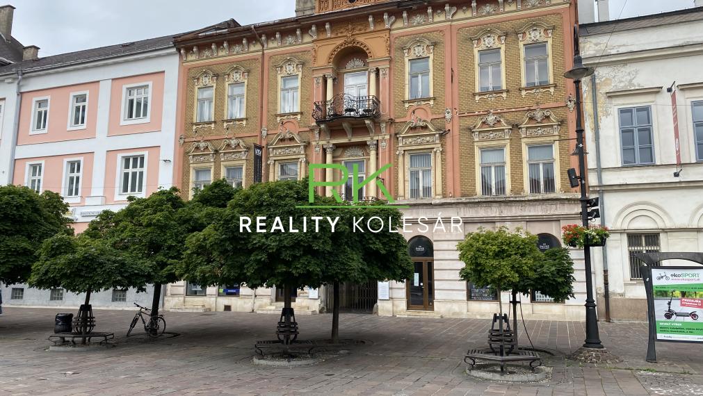 RealityKolesár prenajíma priestor 248 m2 Hlavná ulica