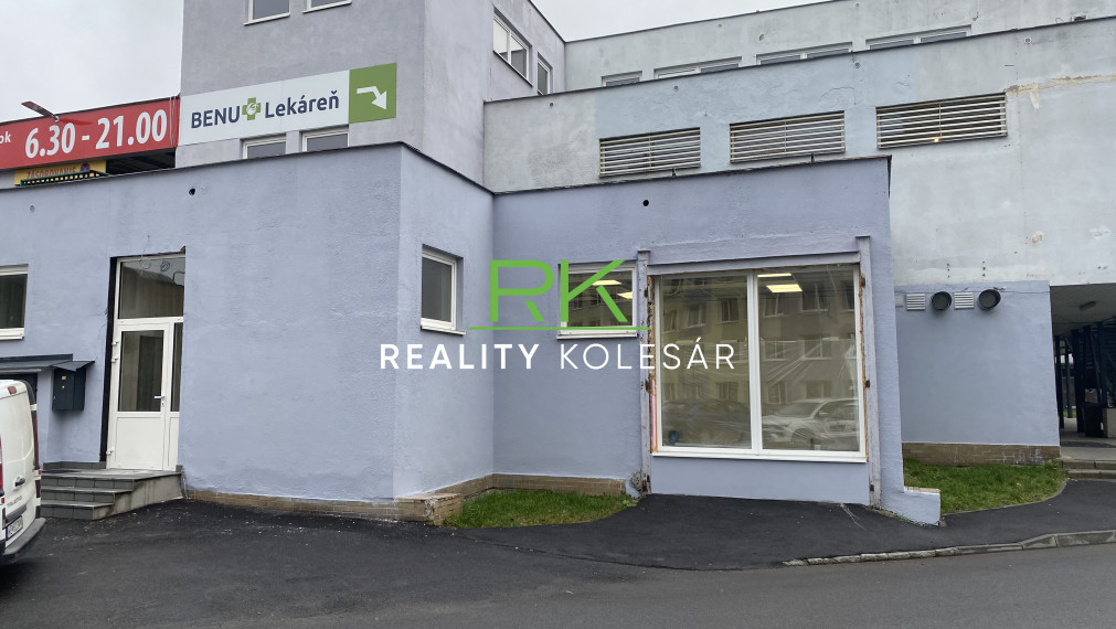 RealityKolesár prenajíma priestor 100 m2 v OC Torysa Jaltská Furča.