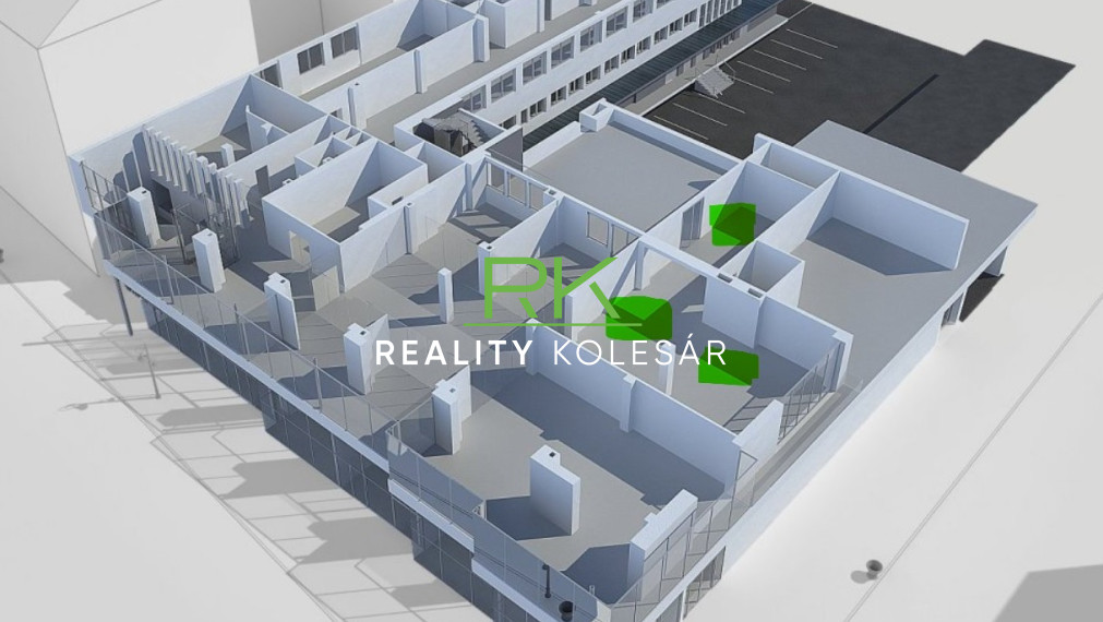Reality Kolesár prenajíma priestor 163 m2 Mlynská ulica Centrum