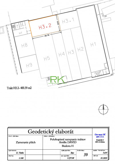 RealityKolesár prenajíma sklad 400 m2 Nad Jazerom Košice IV