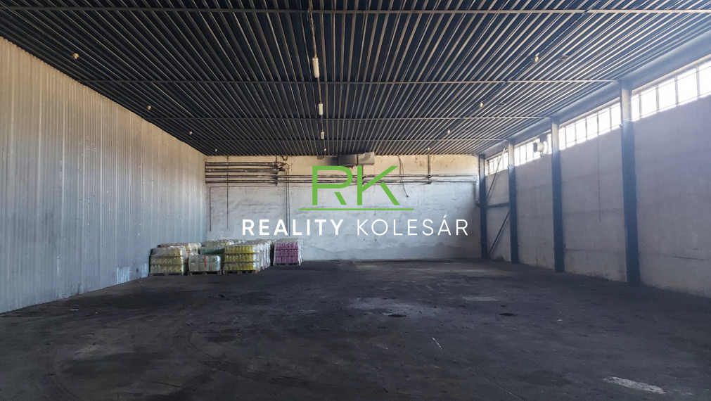 RealityKolesár prenajíma sklad 400 m2 Nad Jazerom Košice IV