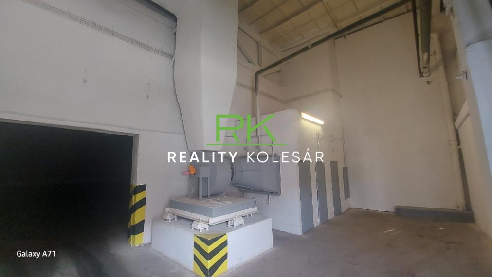Reality Kolesár prenajíma sklad 632 m2, Jazero Košice IV