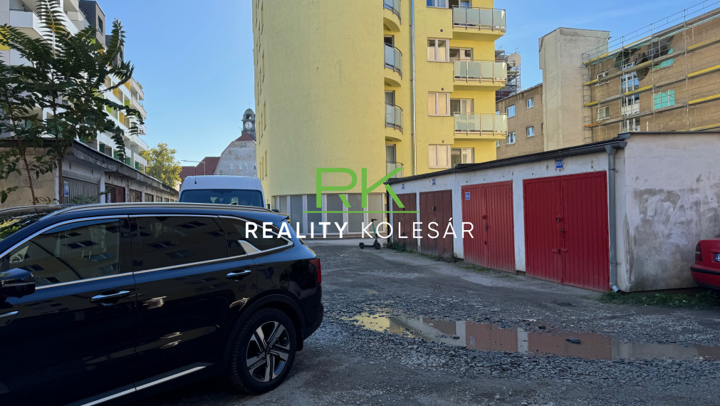 RealityKolesár predáva garáž Jesenná centrum Košice