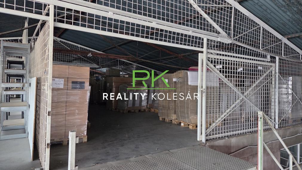 RealityKolesár prenajíma sklad 393 m2 kancelárie 130 m2 Textilná Jazero Košice IV.