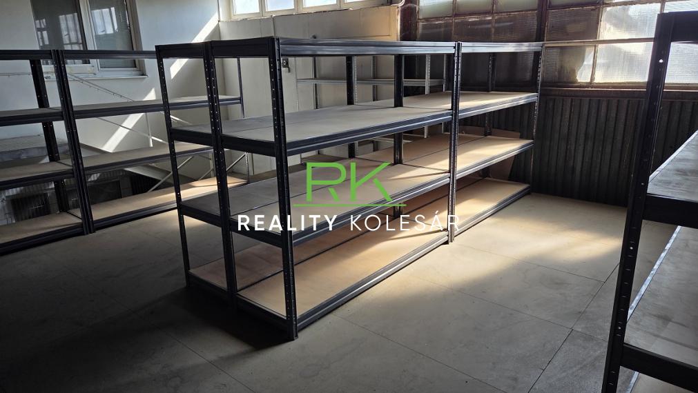 RealityKolesár prenajíma sklad 393 m2 kancelárie 130 m2 Textilná Jazero Košice IV.