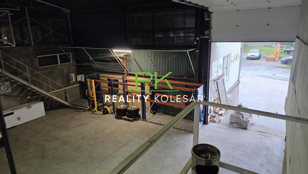 RealityKolesár prenajíma sklad 393 m2 kancelárie 130 m2 Textilná Jazero Košice IV.