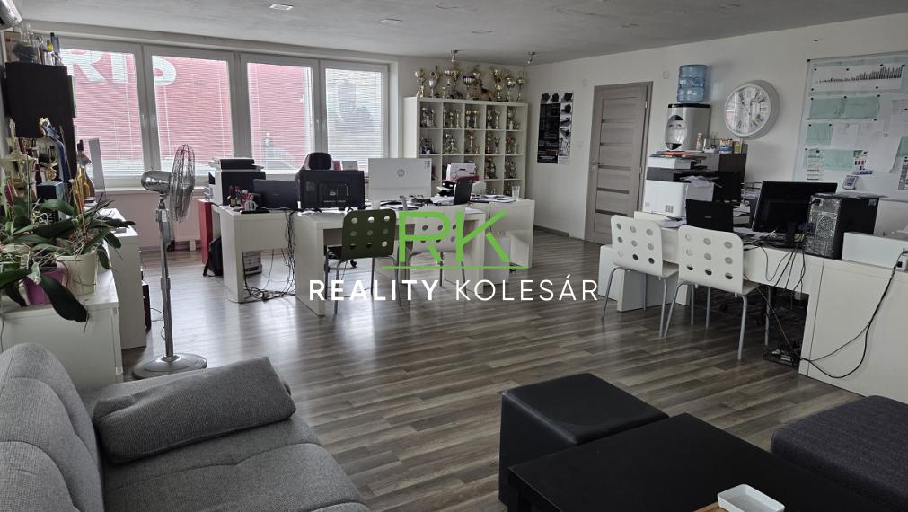 RealityKolesár prenajíma sklad 393 m2 kancelárie 130 m2 Textilná Jazero Košice IV.