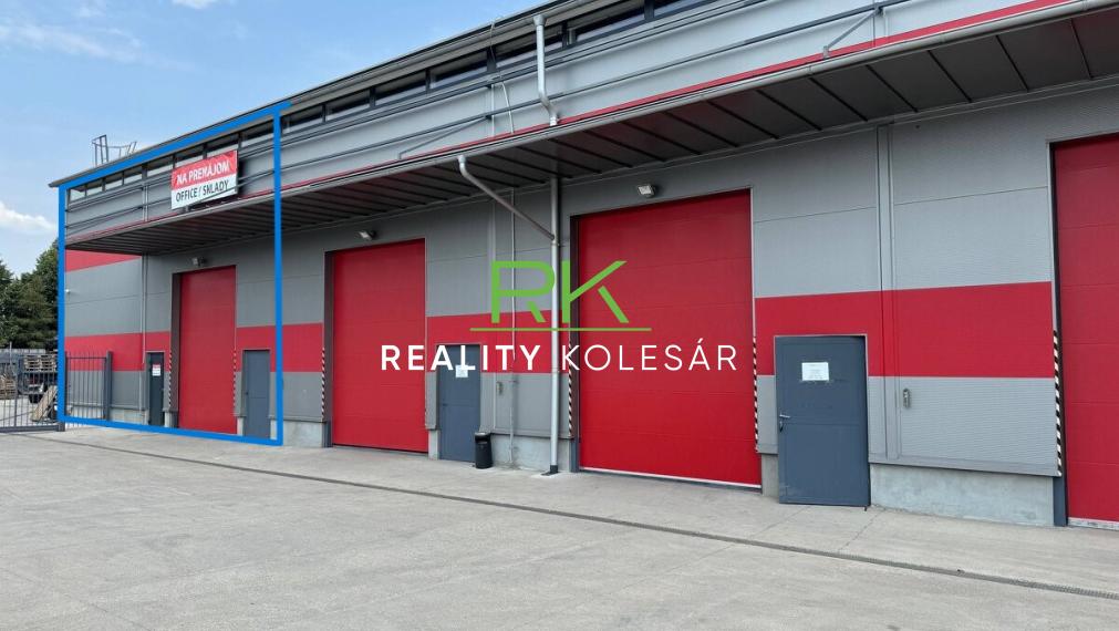 Reality Kolesár prenajíma SKLADOVÚ HALU Jarmočná v KE JUH