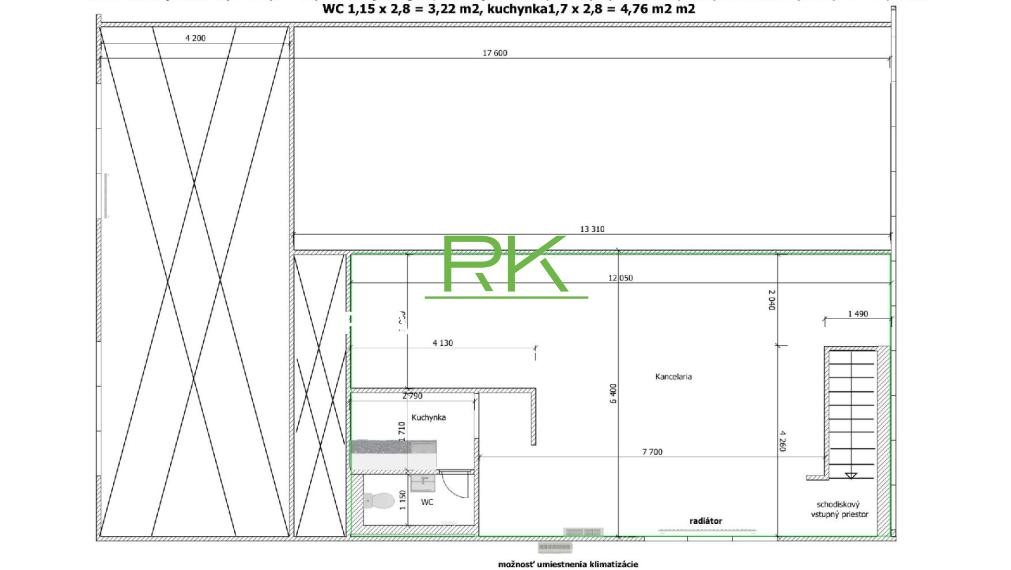 Reality Kolesár prenajíma SKLADOVÚ HALU Jarmočná v KE JUH