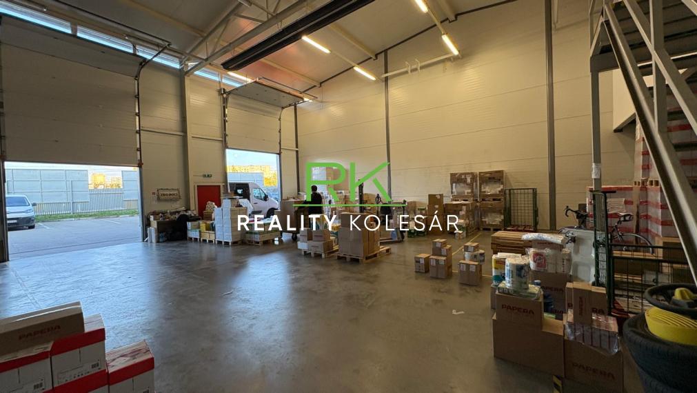 Reality Kolesár prenajíma SKLADOVÚ HALU Jarmočná v KE JUH