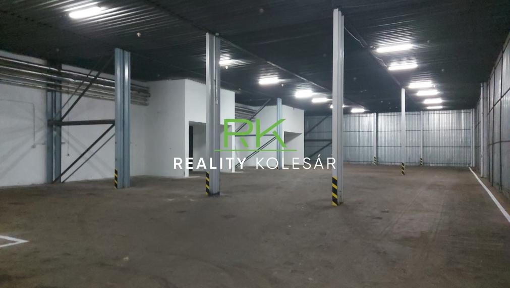 RealityKolesár prenajíma sklad 3842 m2 Nad Jazerom Košice IV