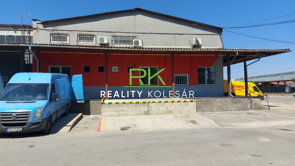 RealityKolesár prenajíma sklad 3842 m2 Nad Jazerom Košice IV