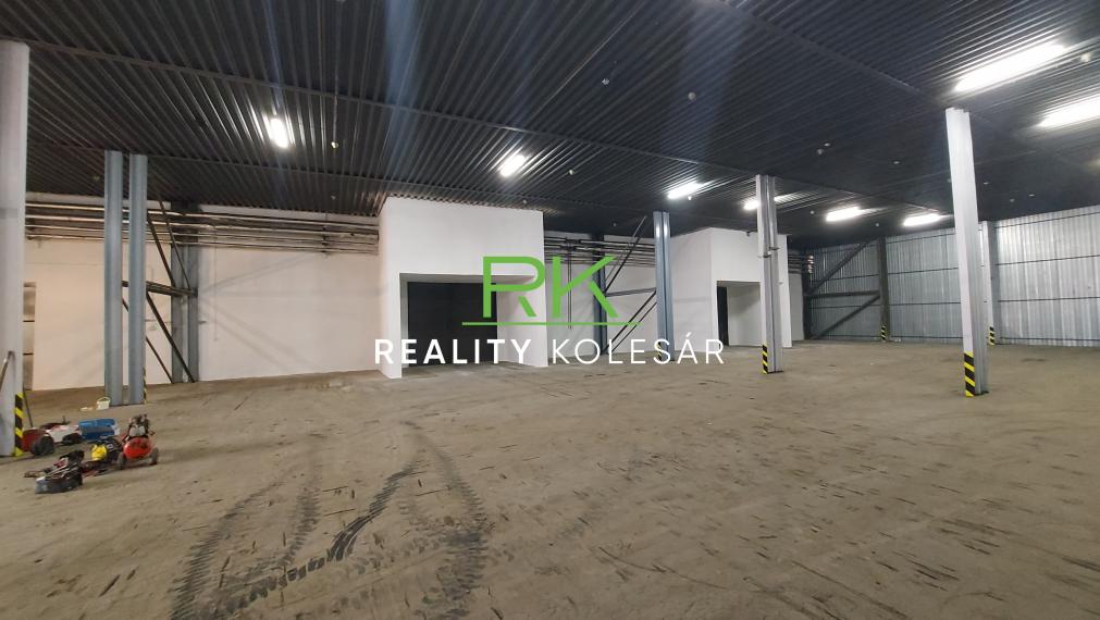 RealityKolesár prenajíma sklad 3842 m2 Nad Jazerom Košice IV