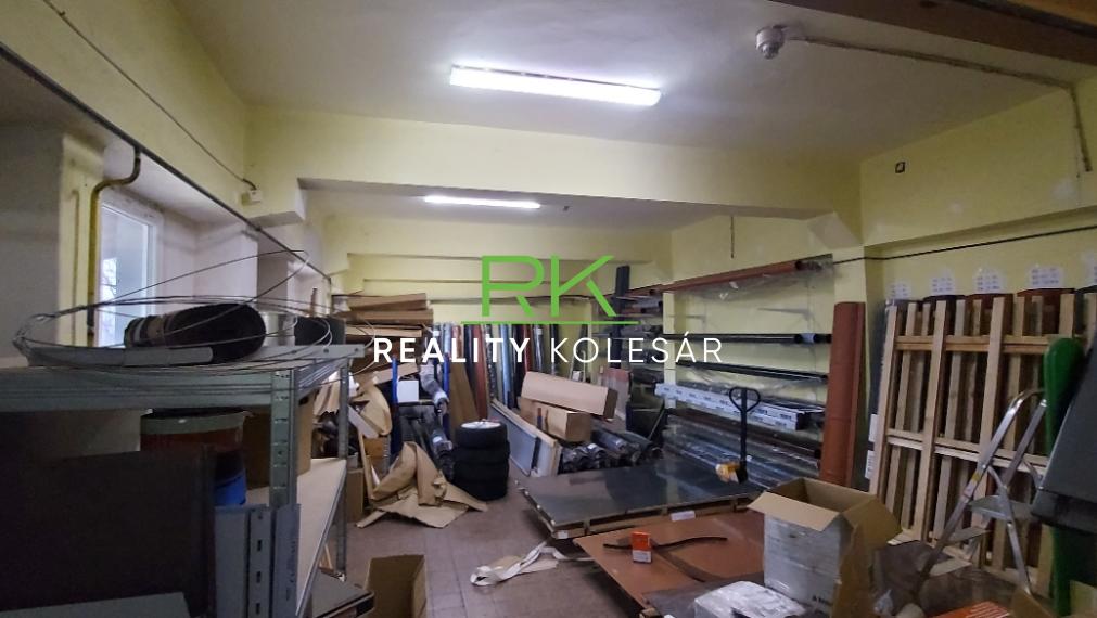 RealityKolesár prenajíma sklad 152 m2 Nad Jazerom Košice IV