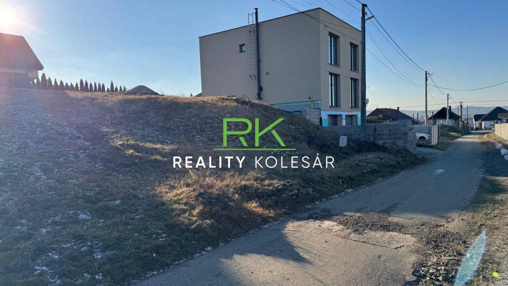 RealityKolesár predáva pozemok 543 m2, Bidovce, KE okolie