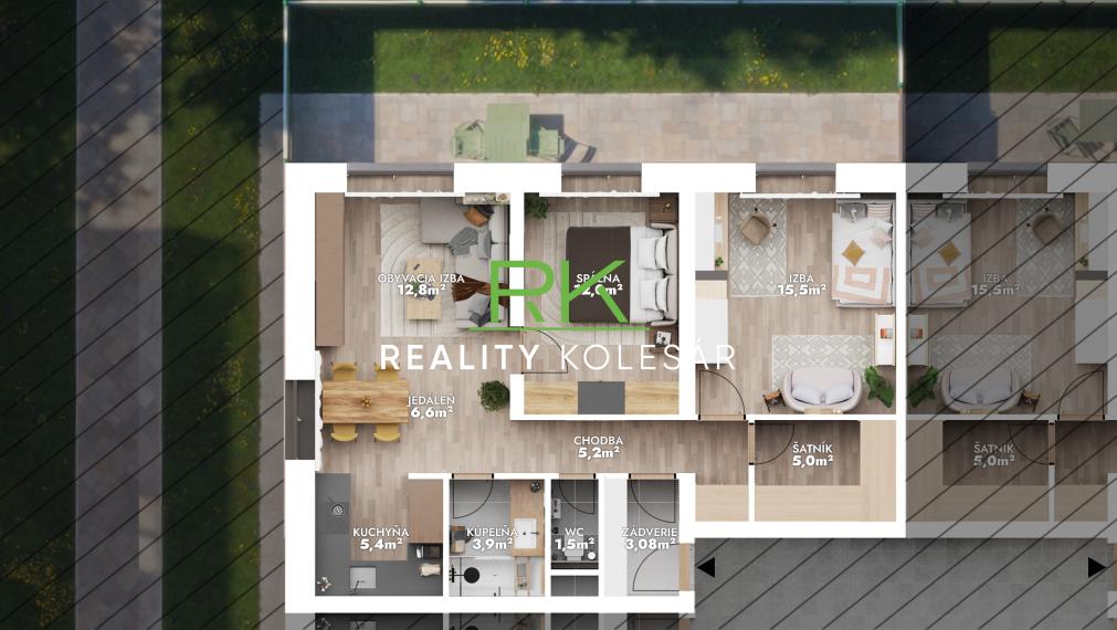 RealityKolesár predáva projekt, „ZELENÉ MOKRANCE“ Košice okolie