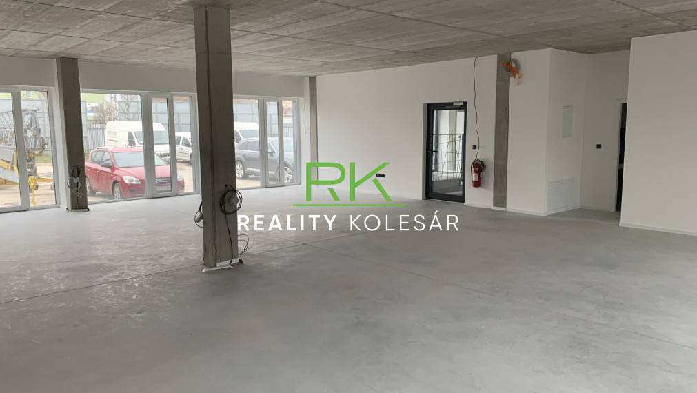 RealityKolesár prenajíma obchodno-admin priestor 131 m2 Jarmočná KE JUH