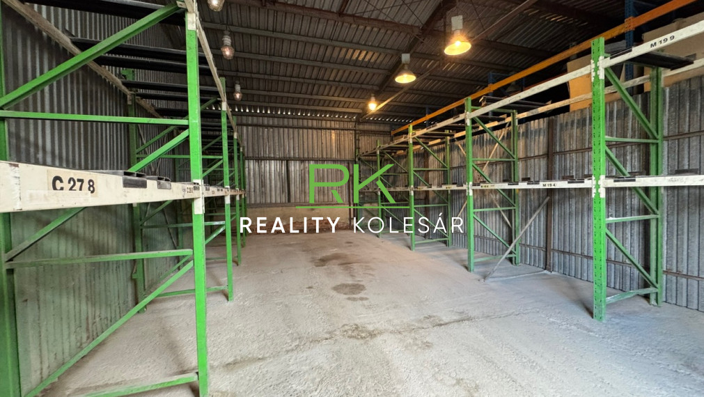 RealityKolesár prenajíma sklad 76 m2 Jazerná Nad Jazerom Košice IV.