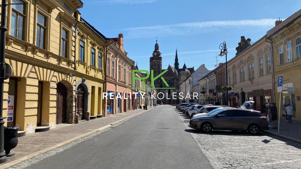 RealityKolesár prenajíma obchodný priestor 50 m2 Alžbetina centrum KE I.