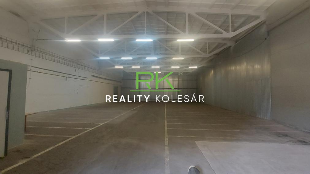 RealityKolesár prenajíma sklad 640 m2 Nad Jazerom Košice IV