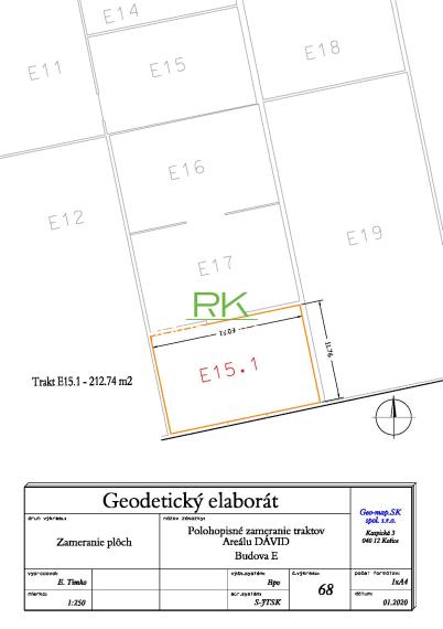 RealityKolesár prenajíma sklad 640 m2 Nad Jazerom Košice IV