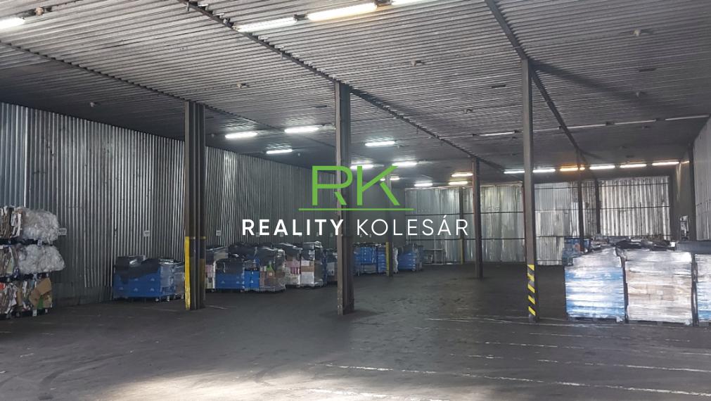 RealityKolesár prenajíma sklad 830 m2 Nad Jazerom Košice IV