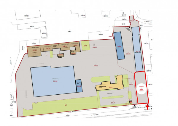 Reality Kolesár prenajíma pozemok 2000 m2, Južná trieda 125 KE