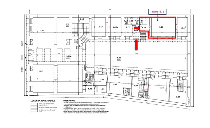 RealityKolesár prenajíma priestor 42m2 Hlavná Košice - fotografia 4