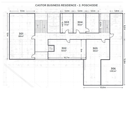 RealityKolesár prenajíma priestor 89m2 Dunajská pri SPP Košice IV JUH. - fotografia 5