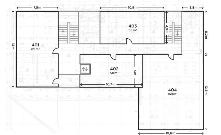 RealityKolesár prenajíma priestor 55 m2, Dunajská pri SPP, Košice - IV, JUH. - fotografia 12